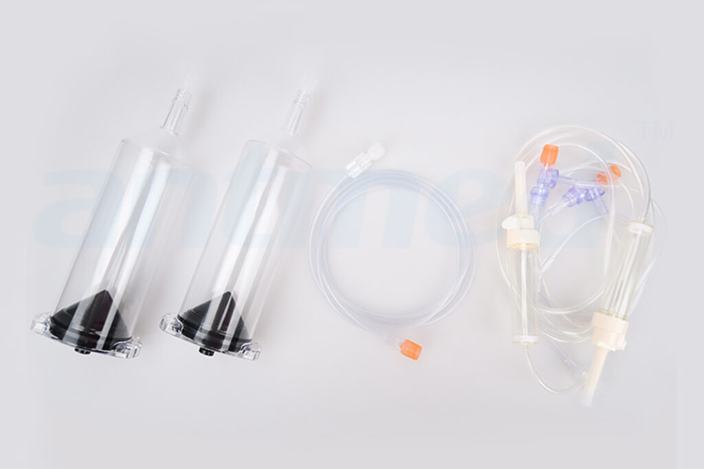 Consommables de radiologie et produits de contraste